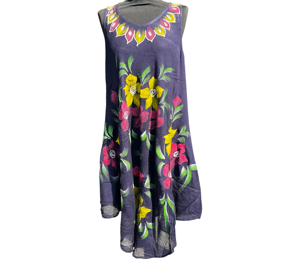 Viscose jurkje One size mt 48 tot 52/54