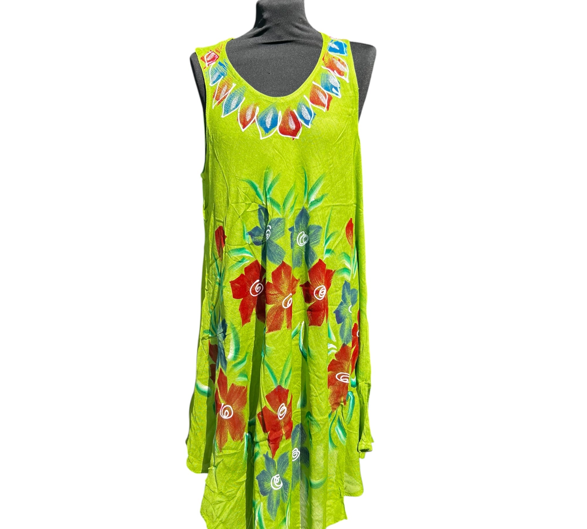 Viscose jurkje One size mt 48 tot 52/54