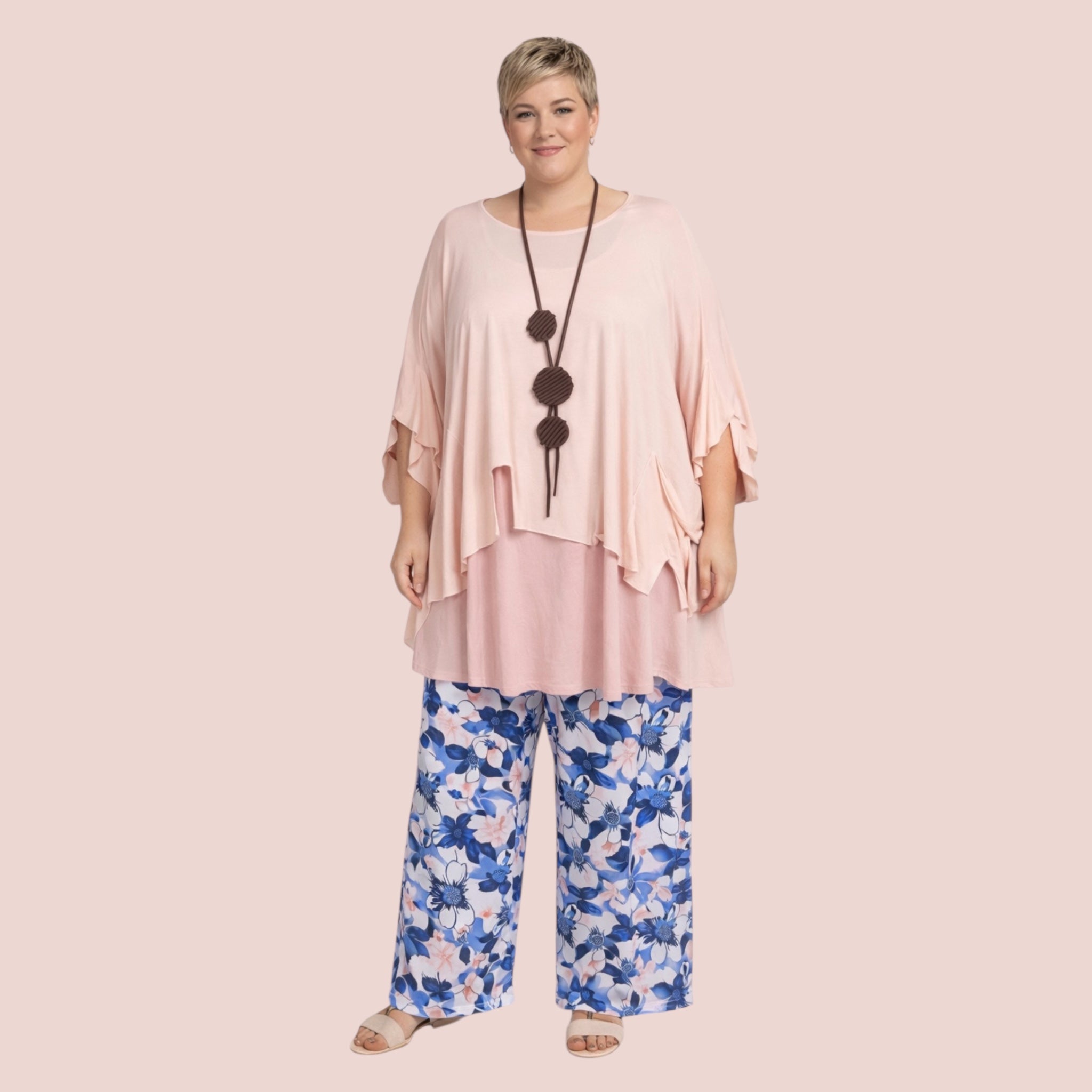 Top zalm kleur Moonshine mt 4