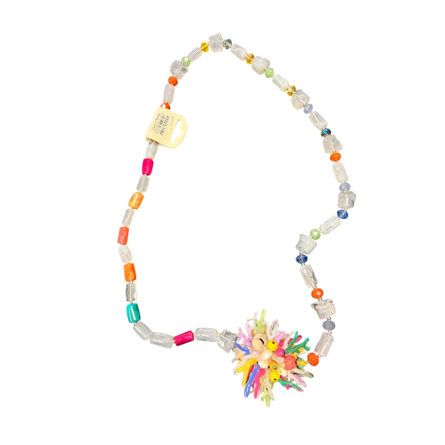 Kleurrijke lange ketting