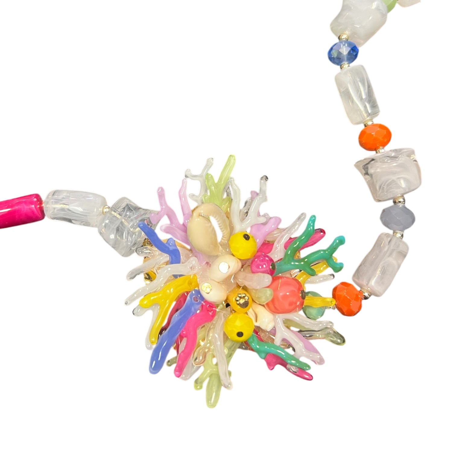 Kleurrijke lange ketting