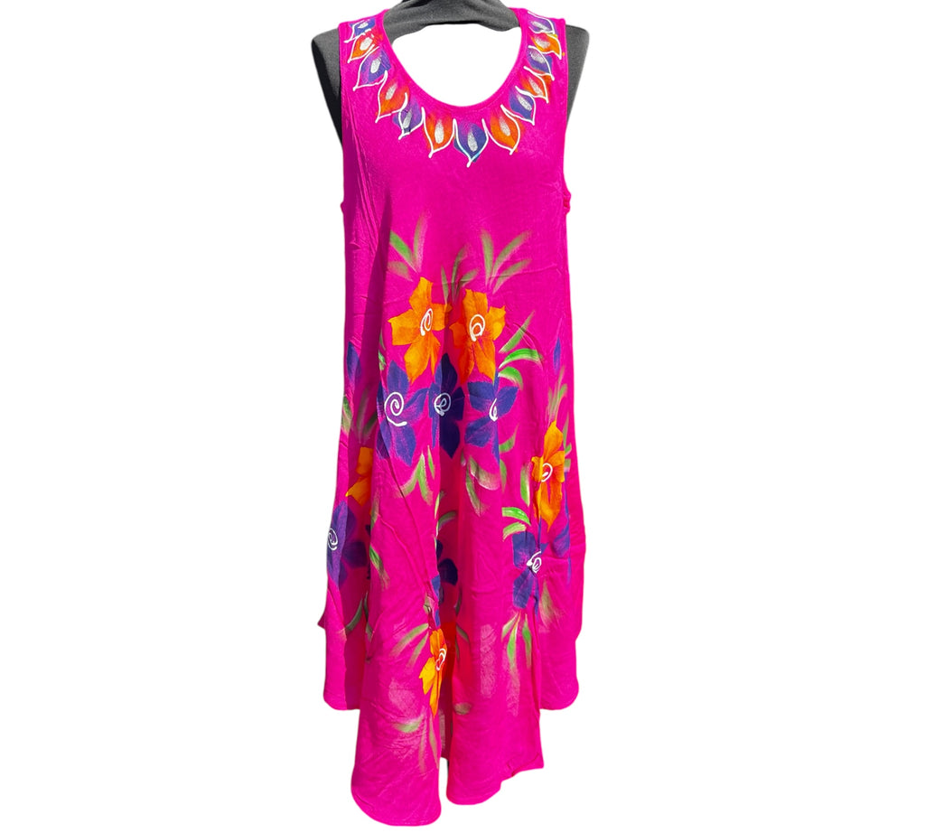 Viscose jurkje One size mt 48 tot 52/54