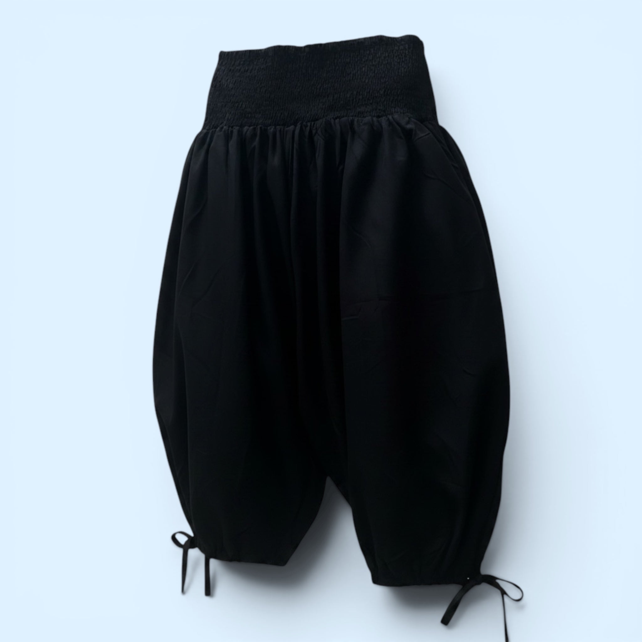 Capri zomerse wat wijdere dunne broek Luna serena One size mt 42 tot 54