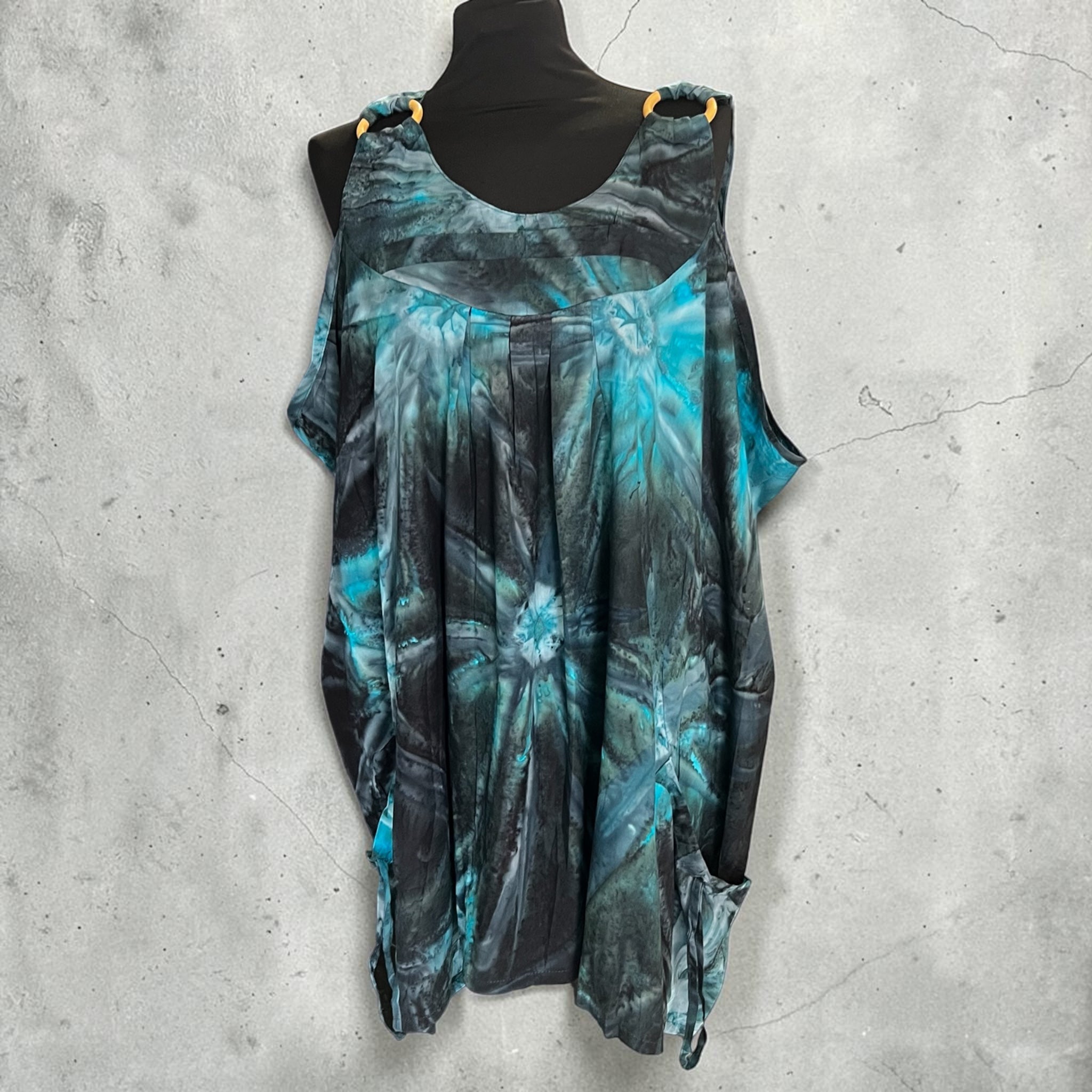 Luna serena aparte batik top, past voor  mt 50 52-54