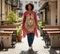 Tuniek kaftan viscose One size- Plus size