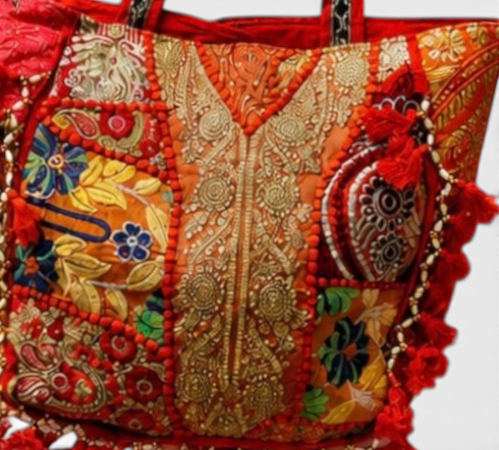 Grote Ibiza Hippie tassen kleurrijk
