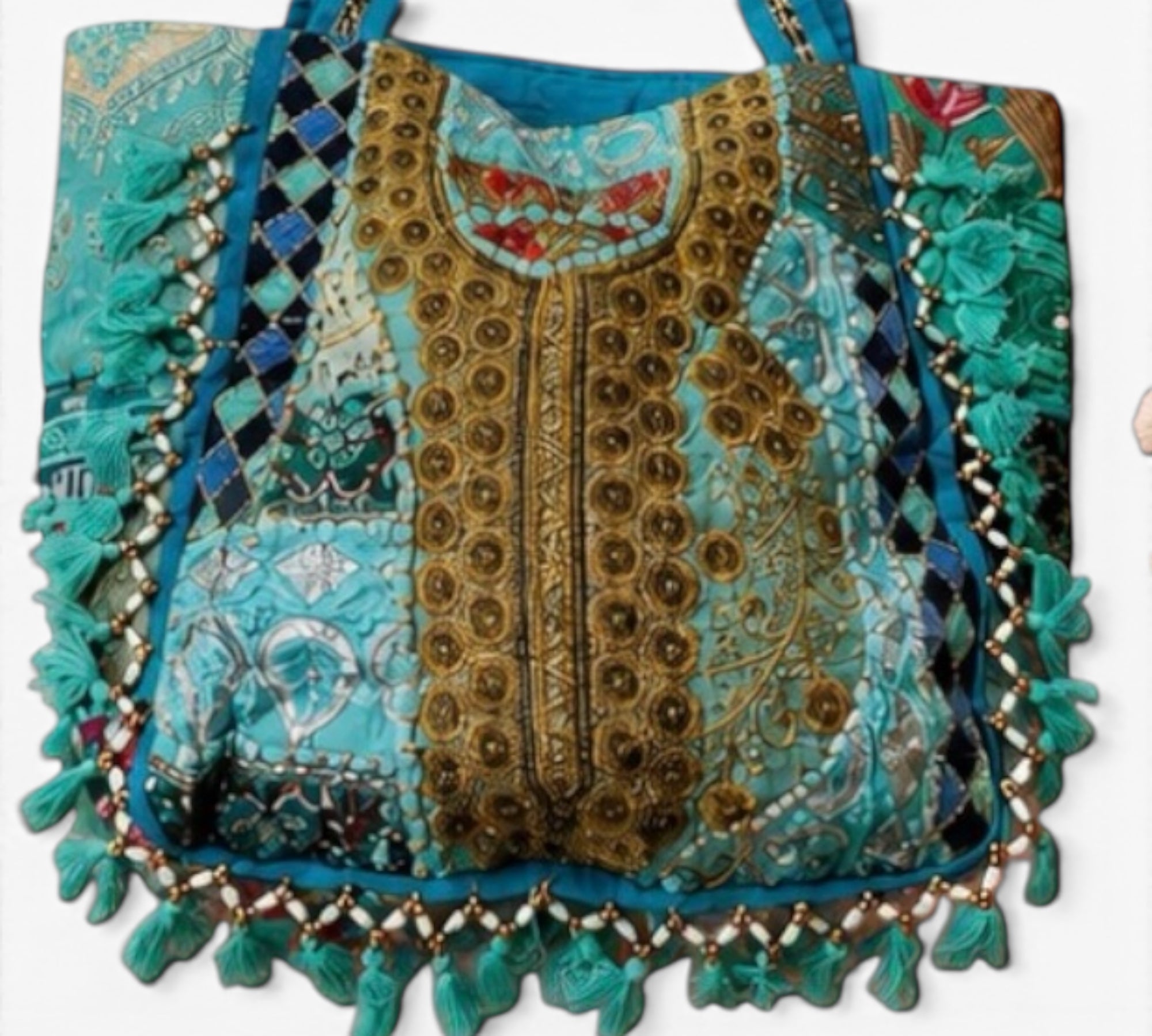 Grote Ibiza Hippie tassen kleurrijk