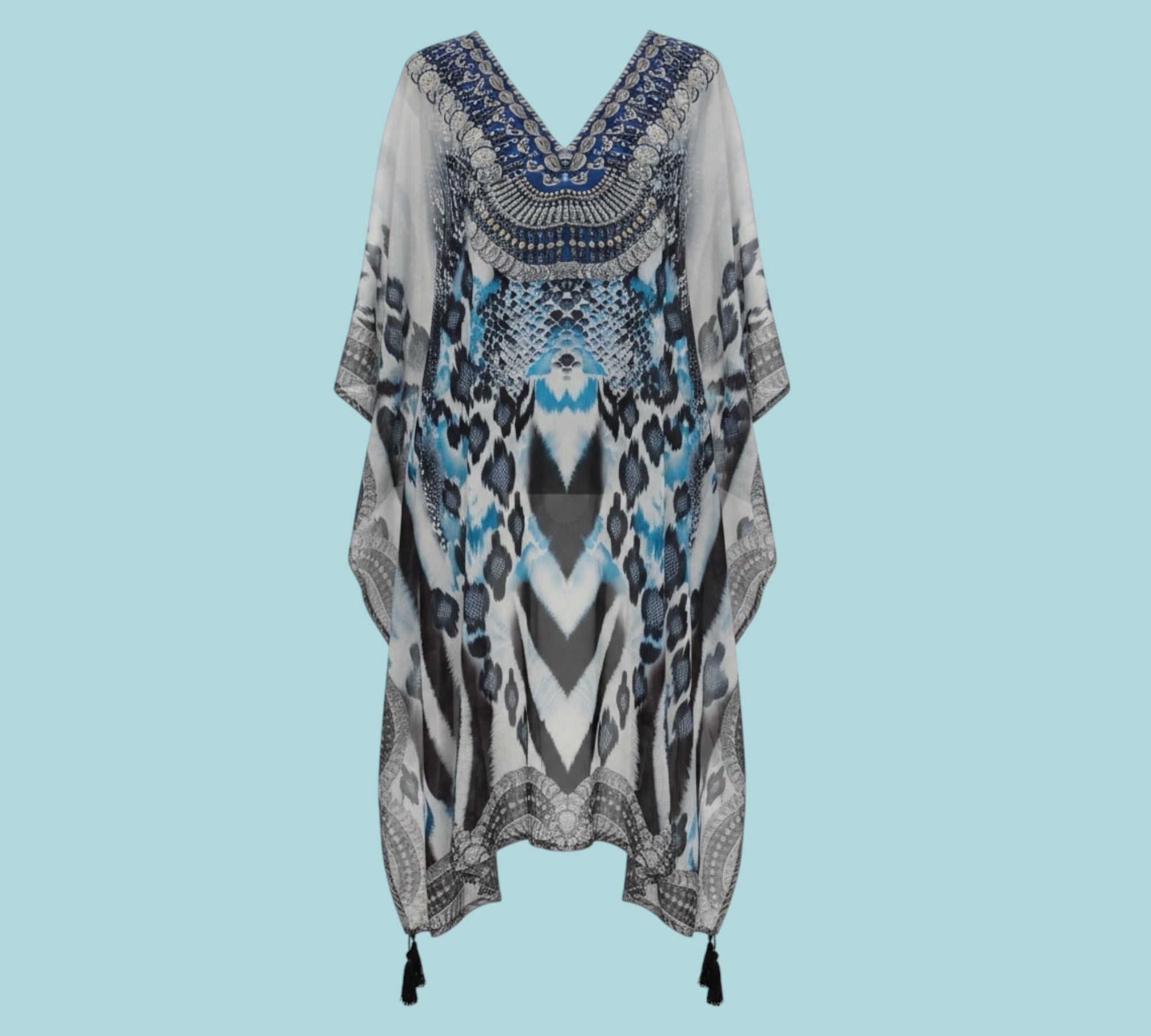 Voile tuniek One size- Plus Size