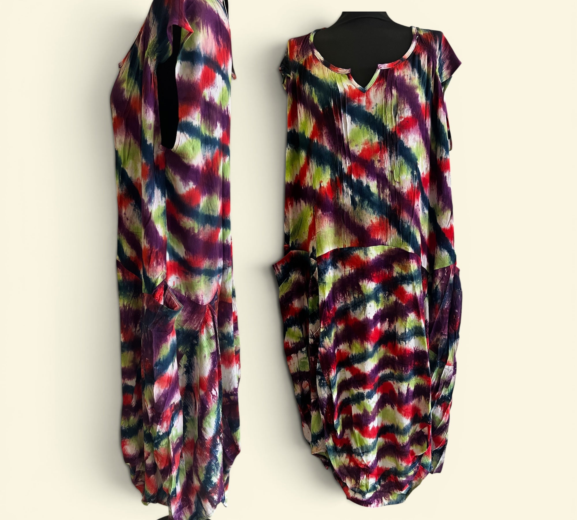Luna serena jurk iets ballon-achtigOne size past tot maat 50-52-54