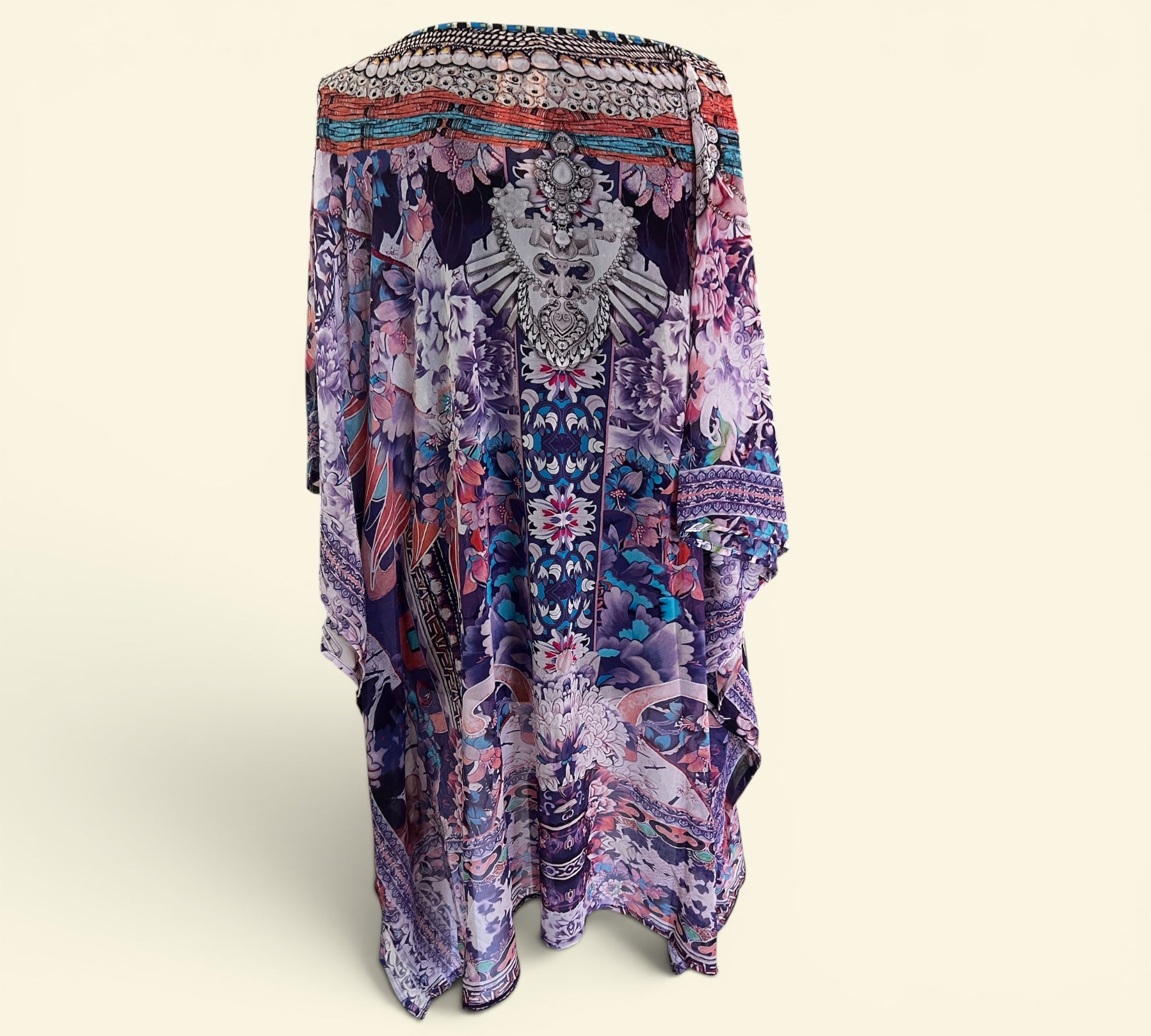 Voile tuniek One size voor alle maten tot 58
