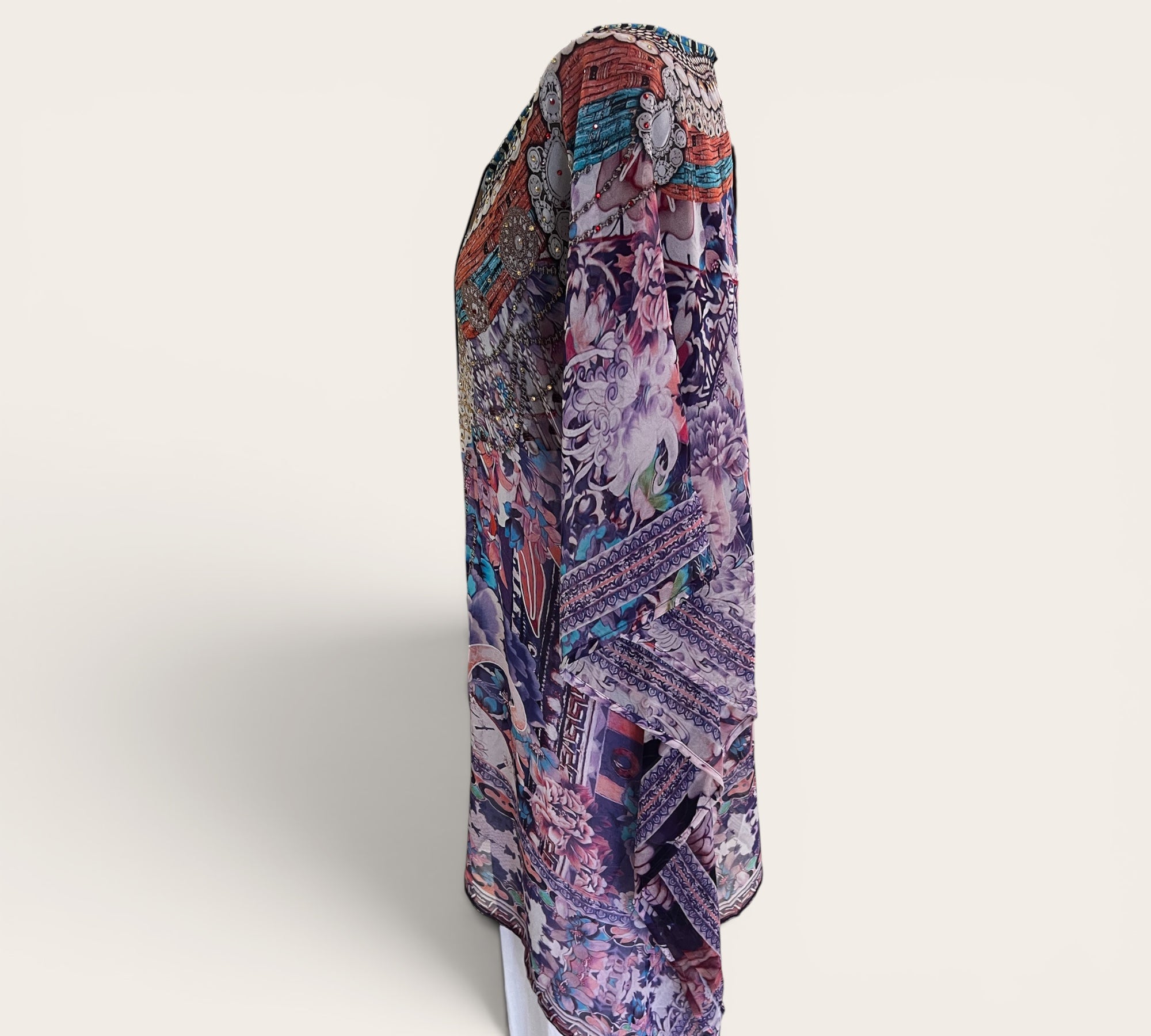 Voile tuniek One size voor alle maten tot 58