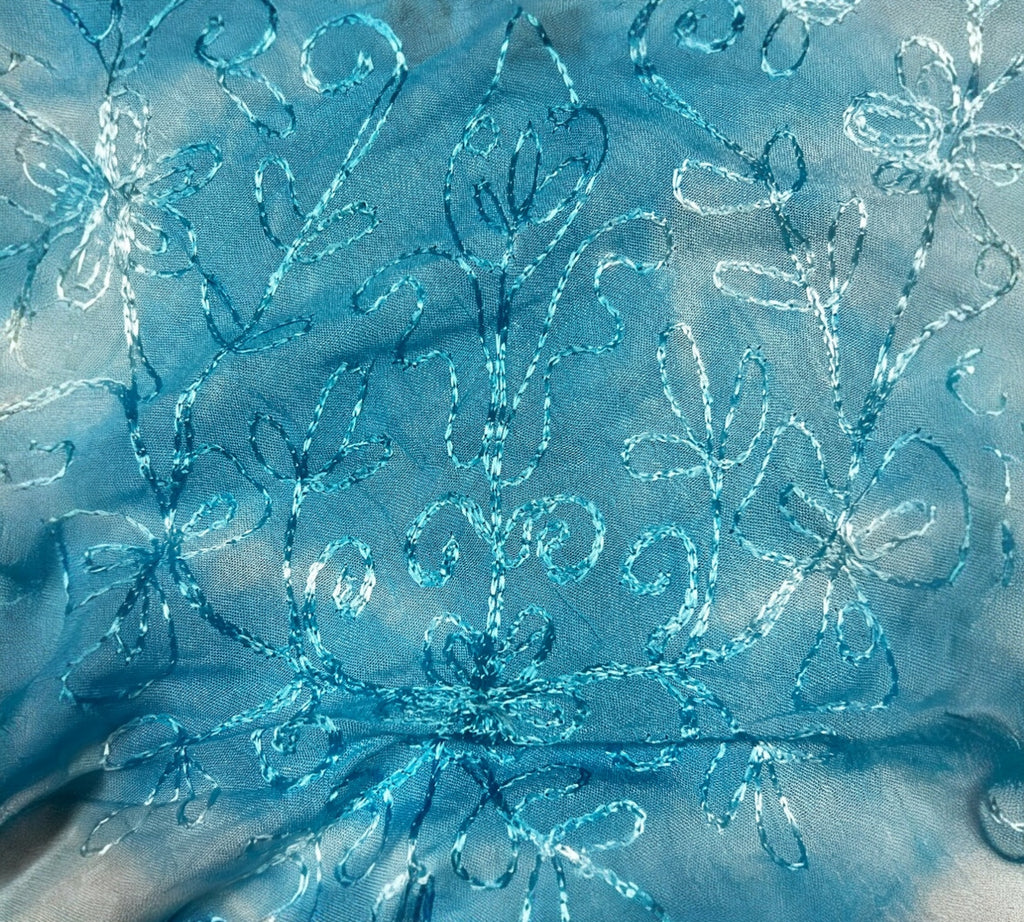 Tie Dye jurkje Mouwloos One size past voor 48- 50-52