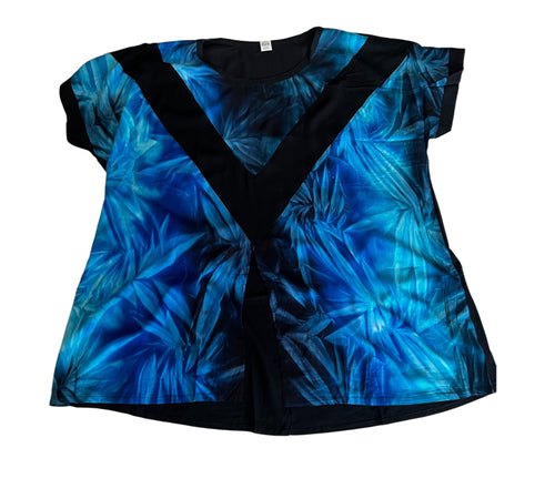 Apart tuniek Luna serena in batik past voor maat  52-54-56 kleine 58
