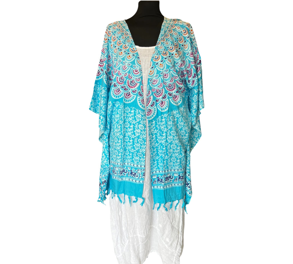 Luna Serena Open poncho One size past voor alle maten tot maat 52/54