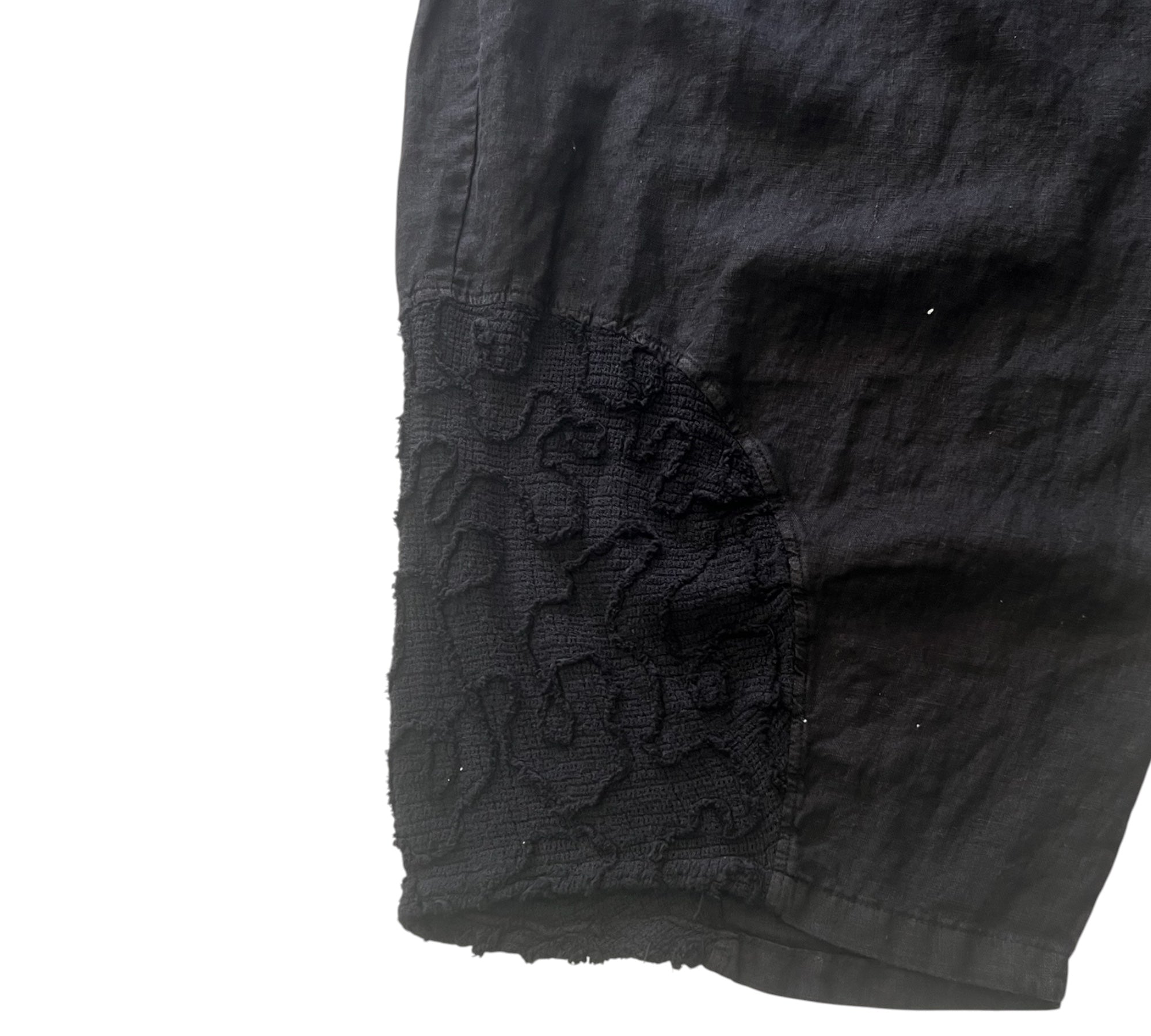 Moonshine ballon broek zwart linnen Plus Size