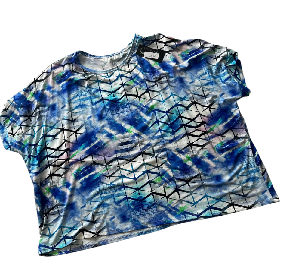 T-shirt kort wijd Naveed One size past tot maat 58