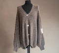 Vest bruin One size tot maat 58