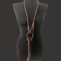 Rubberen ketting bruin