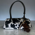 Koeien print  tasje breed