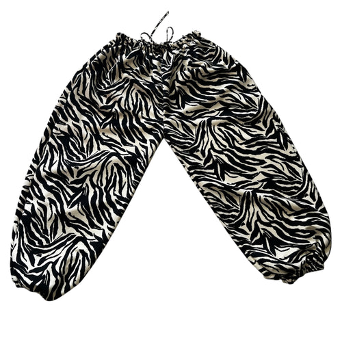 Broek animal print Plus size past tot maat 58