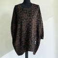 Apart tuniek met ritsjes zijkant One size past voor maat 50-52-54-56