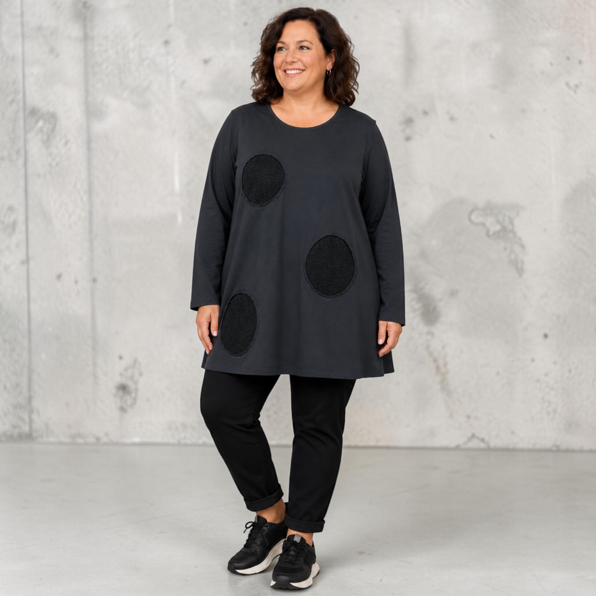 Iets Alijn tuniek Plus size past voor plus size maten