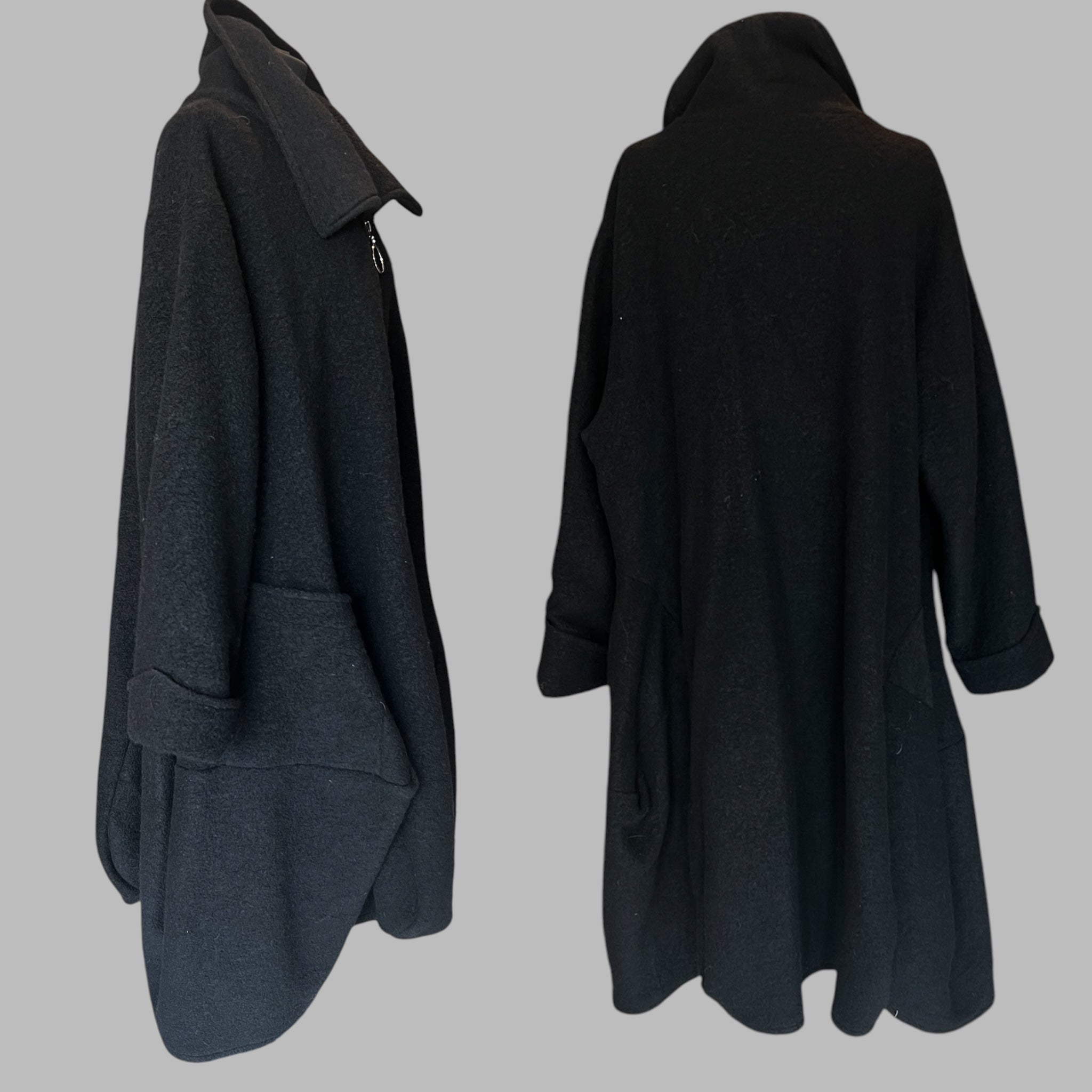 Moonshine Alijn winter  jas maat 54-56-58 zwart