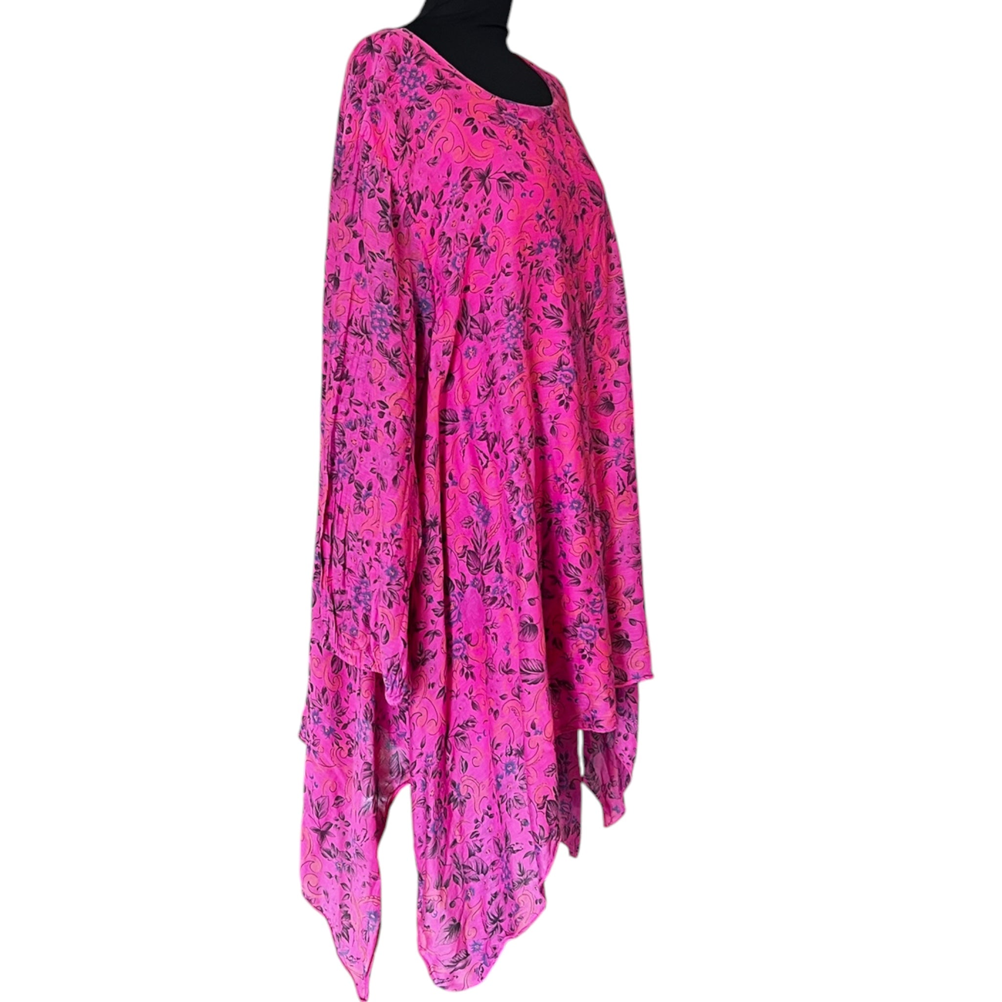 Alijn tuniek  zijde/viscose past voor maat 54-56-58