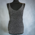 Top met lurex draad past voor maat 38-40-42