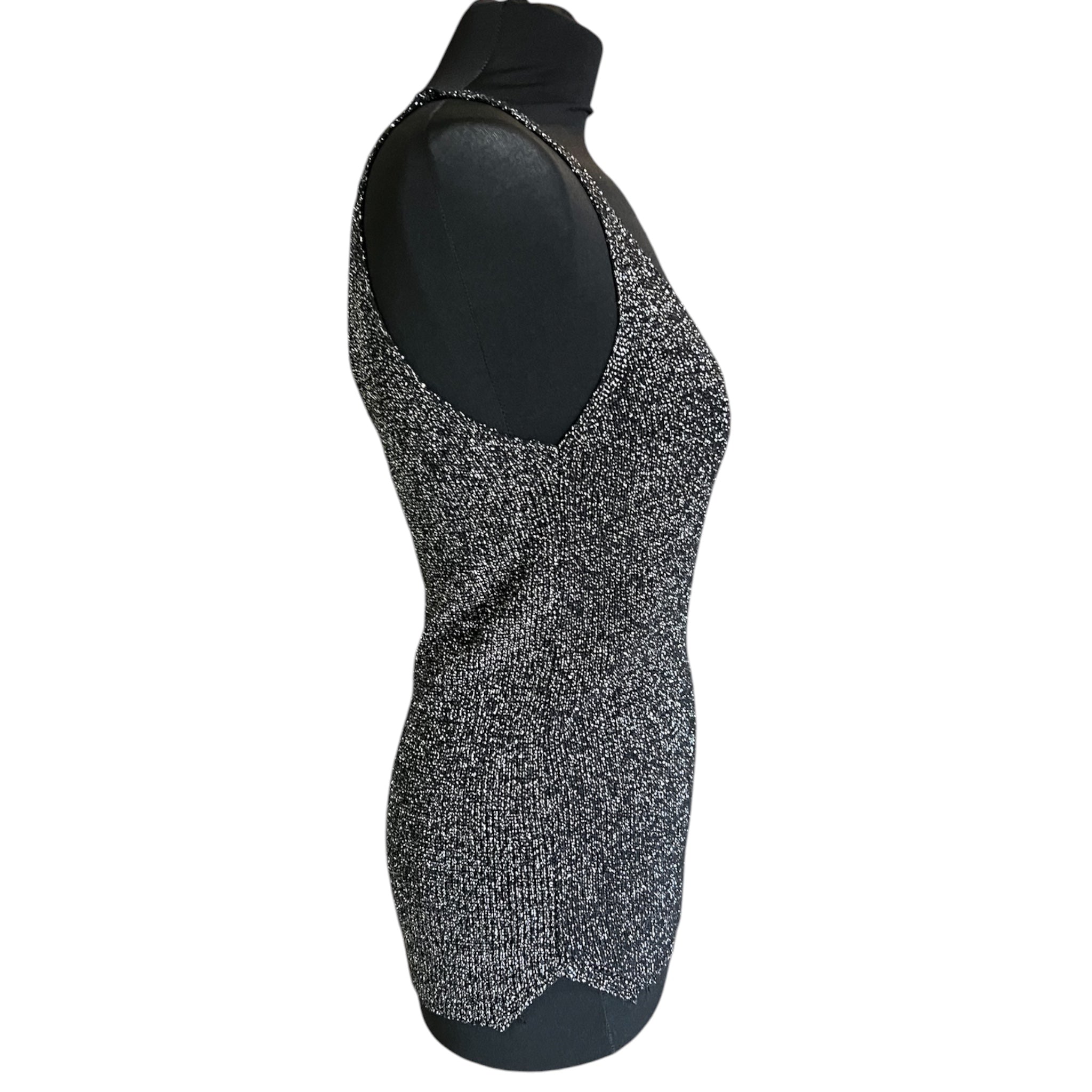 Top met lurex draad past voor maat 38-40-42