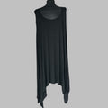 Top Asymmetrisch Moonshine zwart past voor maat 54=56-58