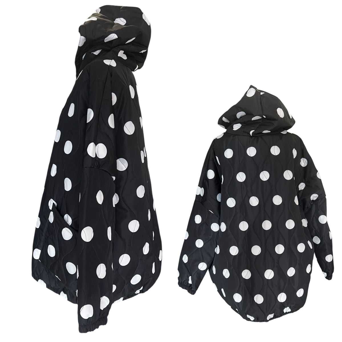 Polkadot jack Plus size past voor meer maten