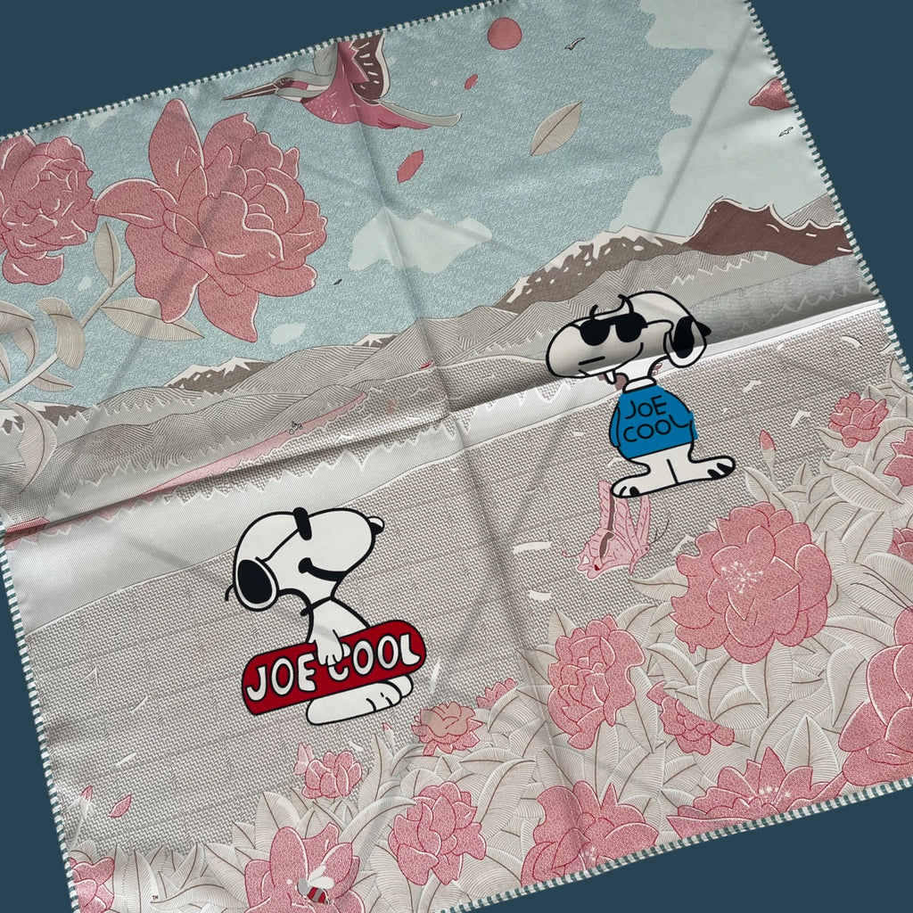 Sjaal met Snoopy