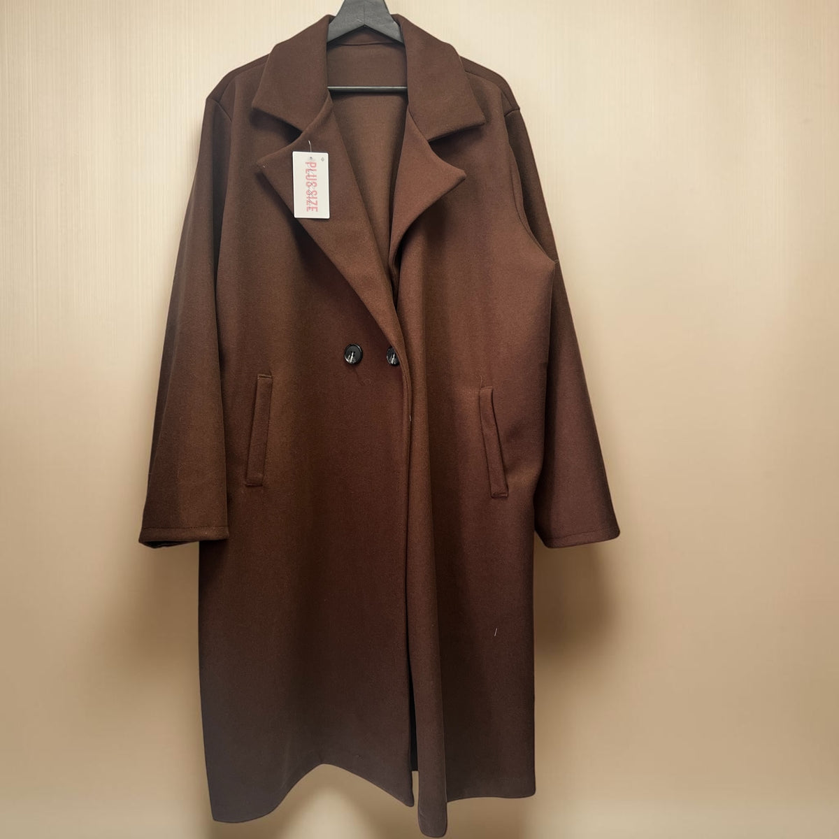 Jas (blazer model ) bruin past voor maat 48 tot 54