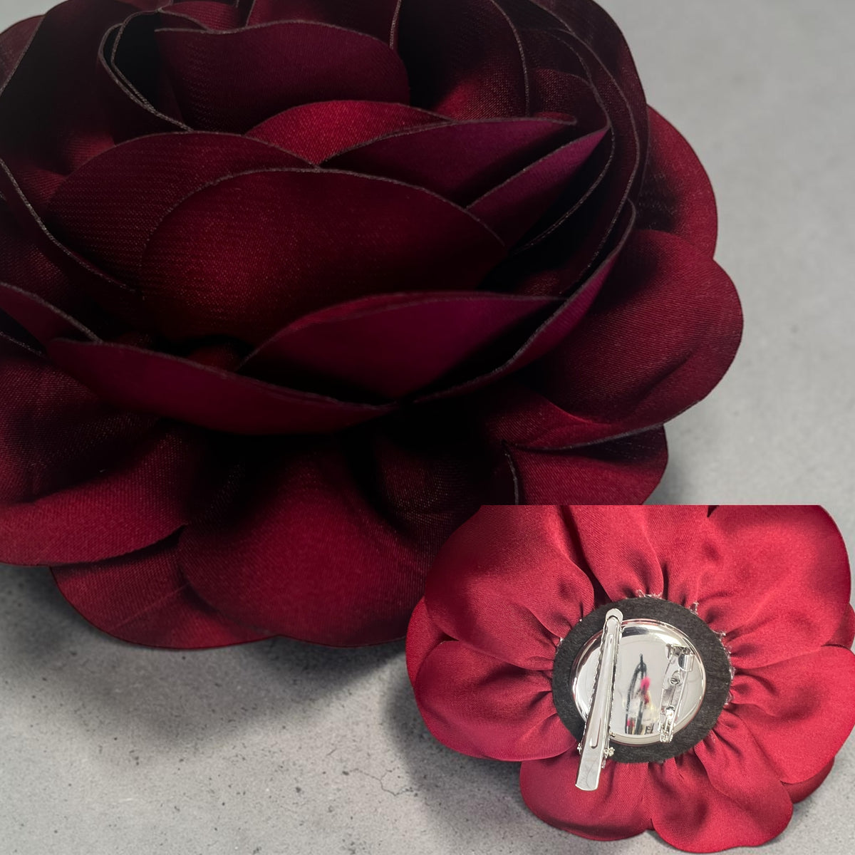 Bloem broche/haarspeld