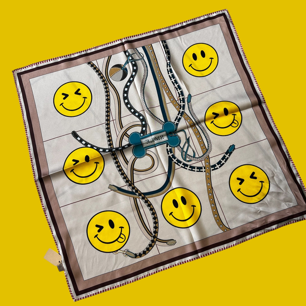 Sjaaltje viscose Smiley