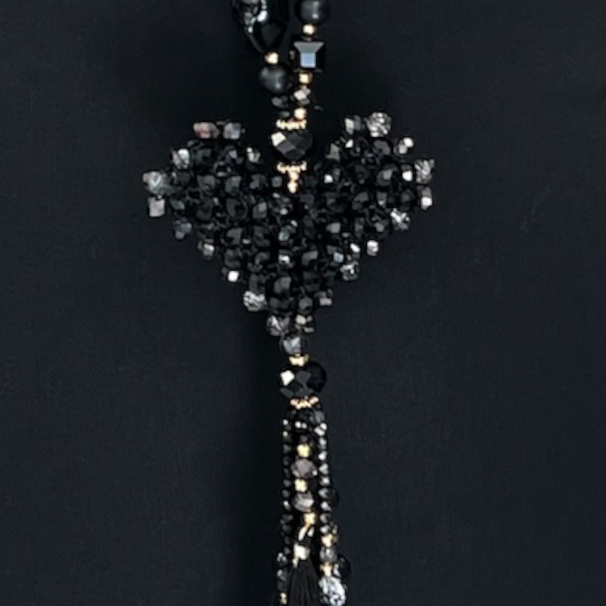 Lange ketting met hart