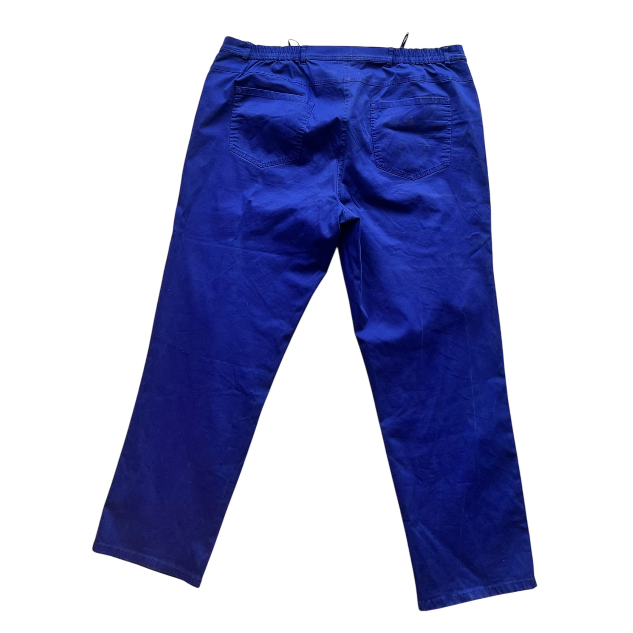 Ulla Popken Selection kobalt broek maat 54