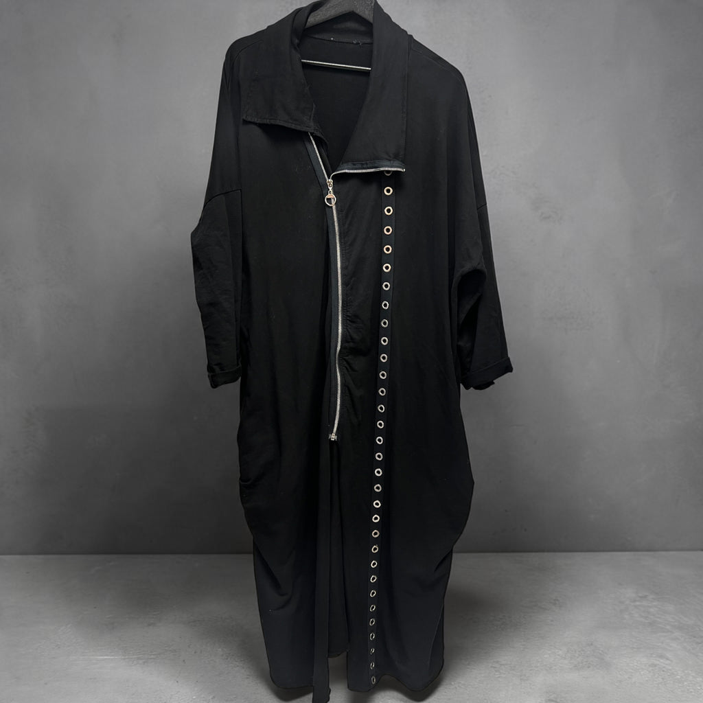 Lang vest La Bass zwart Plus Size