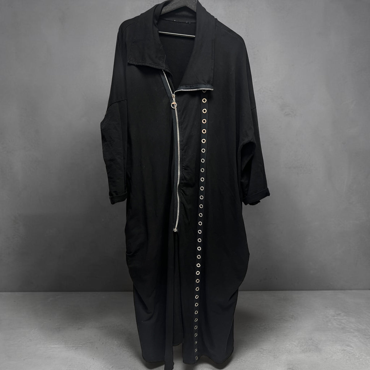 Lang vest La Bass zwart Plus Size