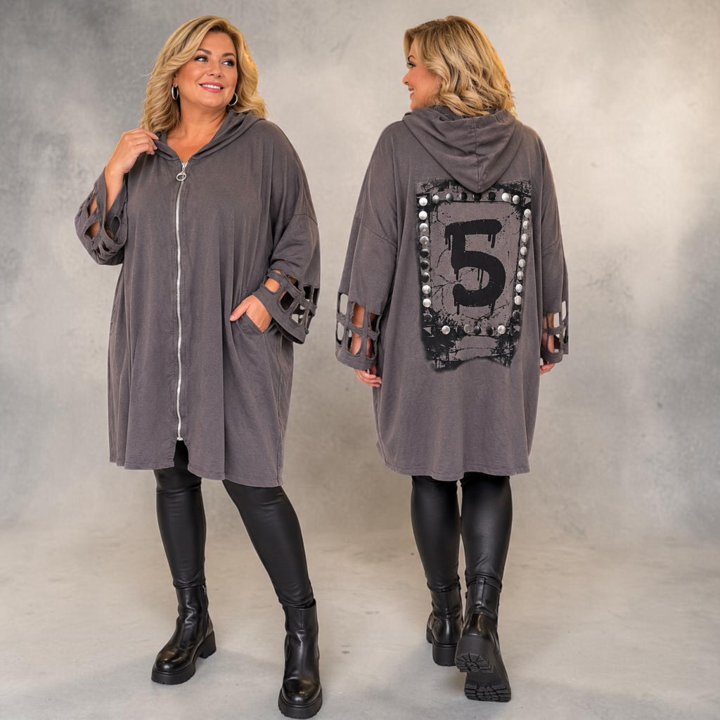 Apart vest One size past voor plus size tot maat 58