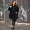 Hele leuke jas ongevoerd One size past voor maat 50-52-54