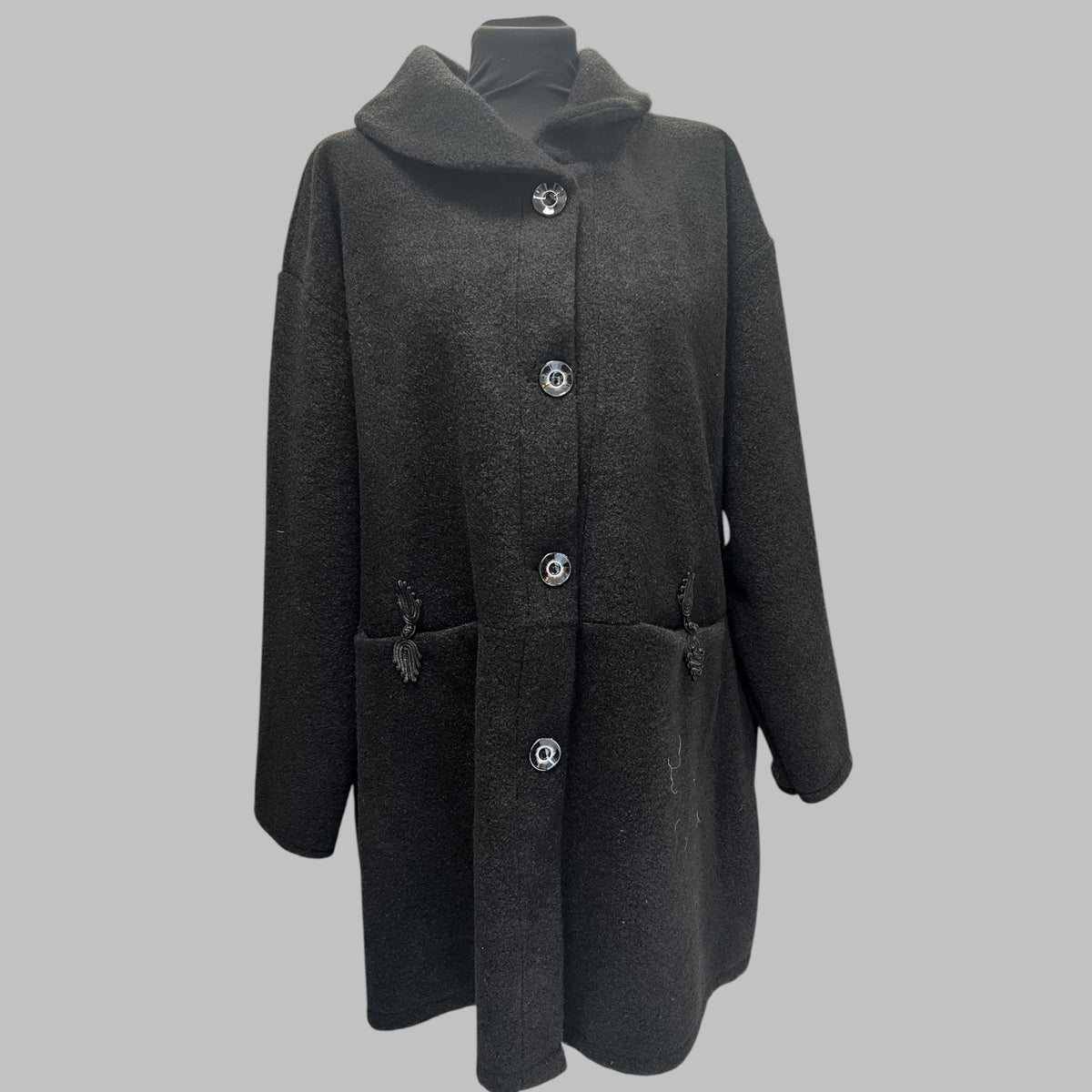 Hele leuke jas ongevoerd One size past voor maat 50-52-54