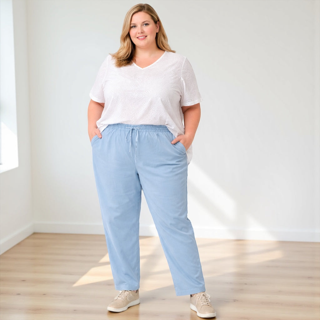 La Bass jogger licht blauw One size voor maat 50-52 en 54