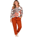 Jogger Brique kleur one size past voor maat 38-40 kleine 42