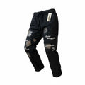 La Bass Jogger zwart met opdruk past voor maat 50-52-54
