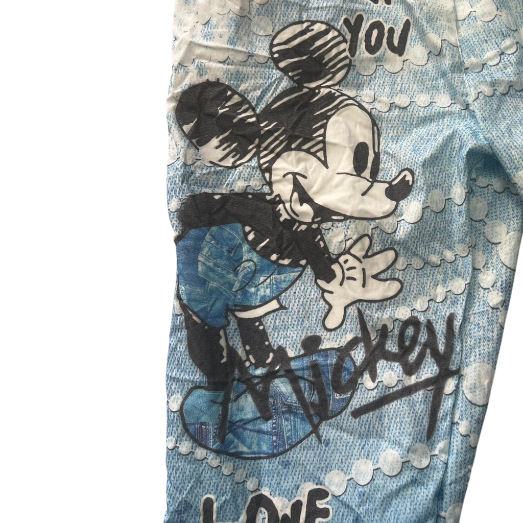 Jogger blauw wit met Mickey mt 50-52-54