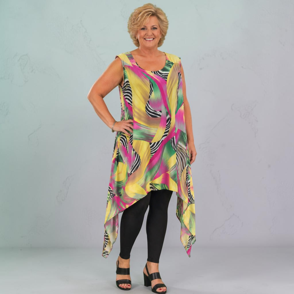 Magna jurk /tuniek maat 52/54 stretch