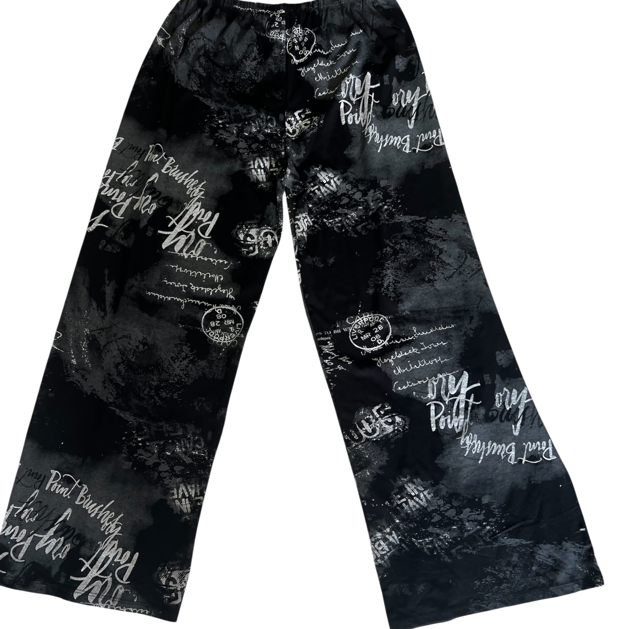2 delig wijde broek en shirt maat 48/50/52