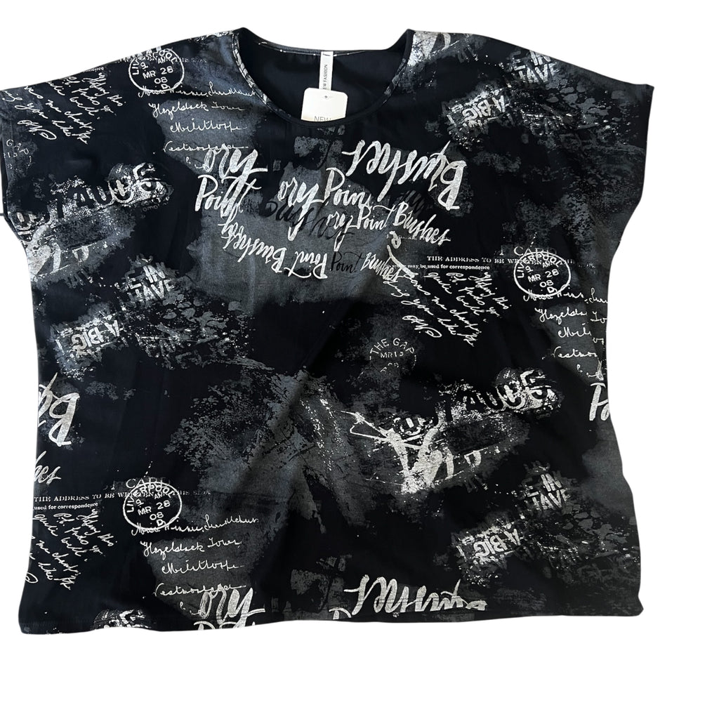 2 delig wijde broek en shirt maat 48/50/52